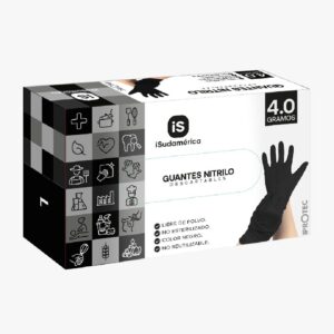 Guantes de Nitrilo Negro (Caja x100)